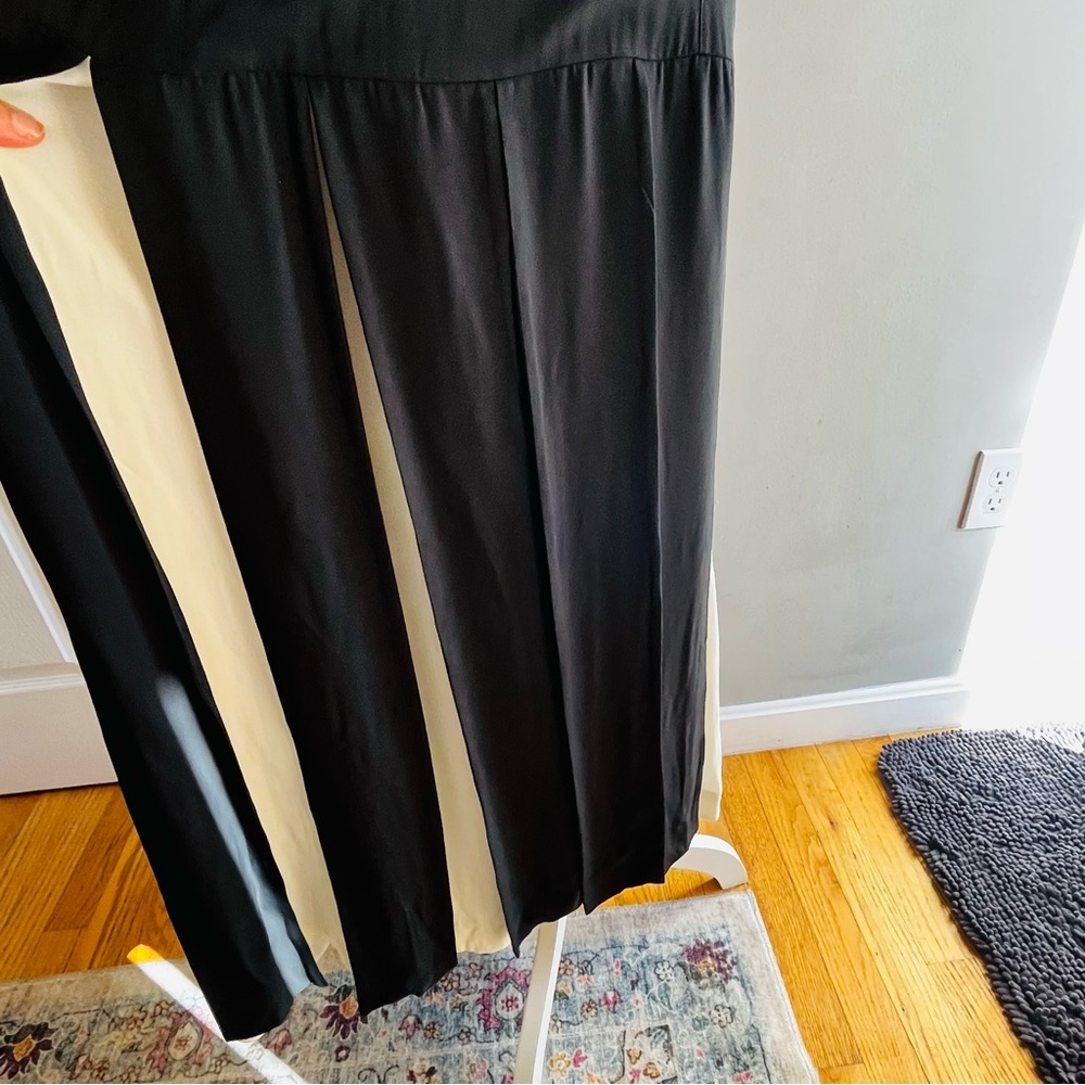 Bitte Kai Rand Black White Split Skirt Sleeveless Maxi Dress EU 36/38 US S/M - Picture 4 of 12
